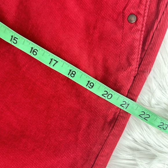 🍂 MERONA | Corduroy Skirt | Rust |Size 12 - Picture 10 of 12